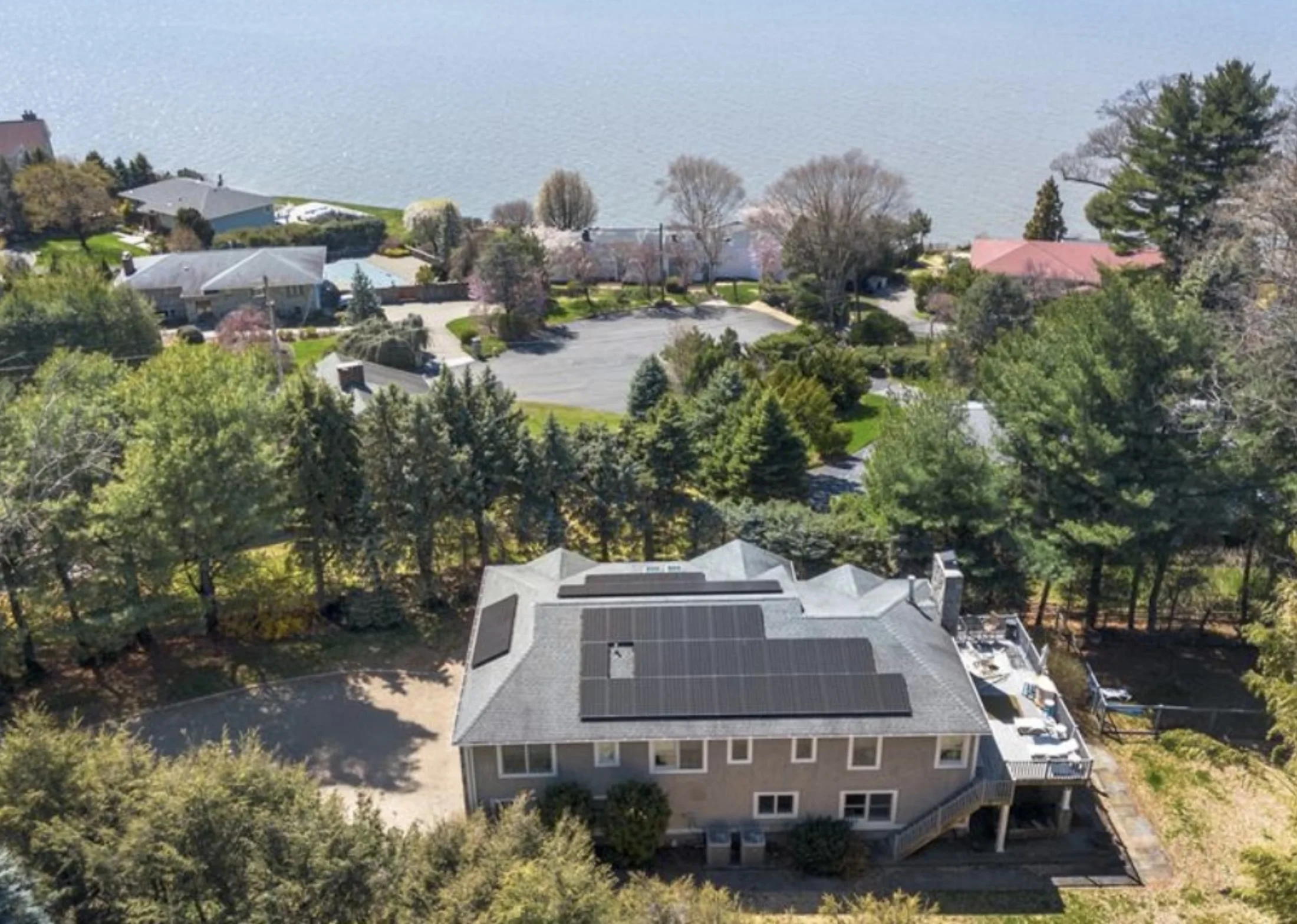 Stone Manor’s stone exterior in Briarcliff Manor